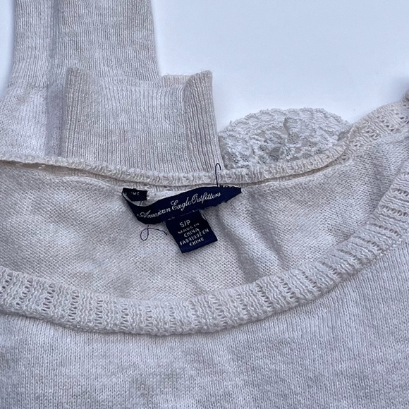 American Eagle Lace Sweater - Picture 4 of 5